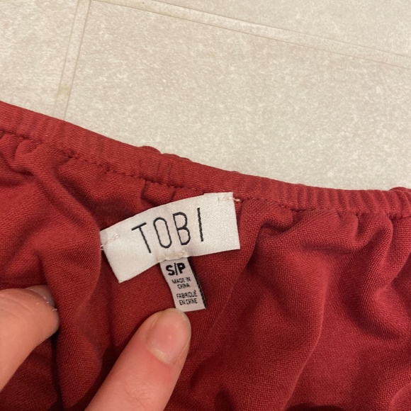 Tobi "WHAT A FEELING STRAPLESS ROMPER" - Picture 5 of 5